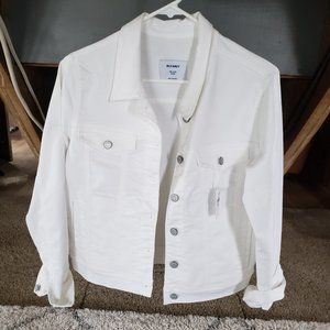 Old Navy brand new white jean jacket